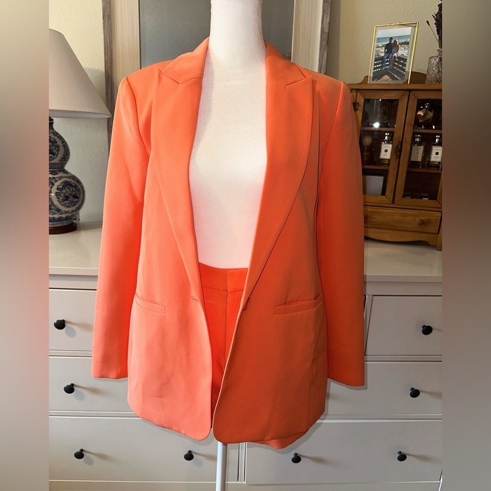Vici Dolls Orange Blazer and short set